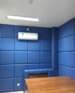 布藝吸音軟包，會議室防撞吸音軟包，電影院，體育館吸音材料